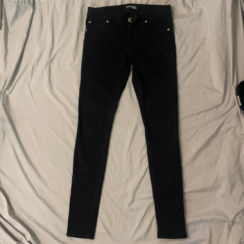 Express Jeans black pant sz 2